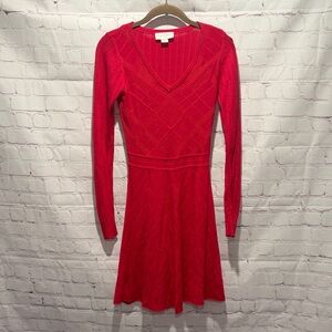 Jessica Simpson Fascia Punk Long Sleeve Knit‎ Sweater Dress Woman’s Size XS